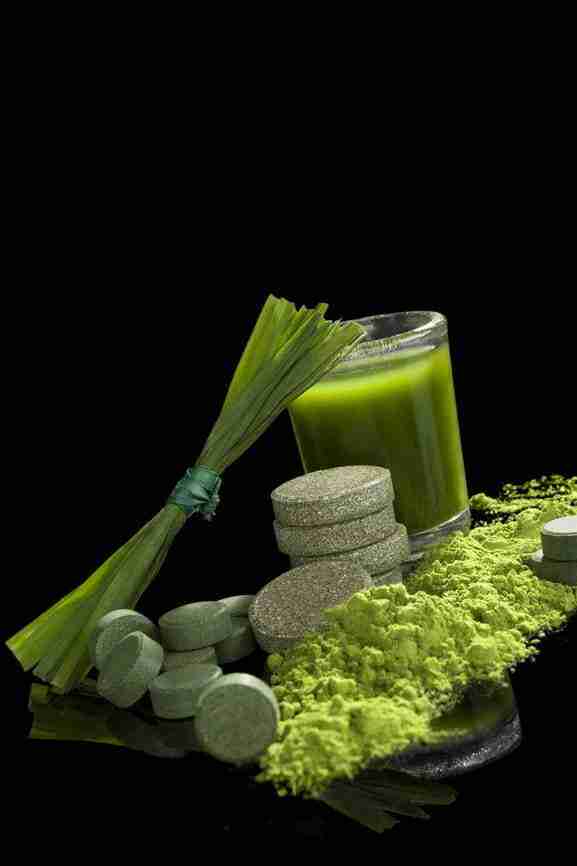 Green food supplement