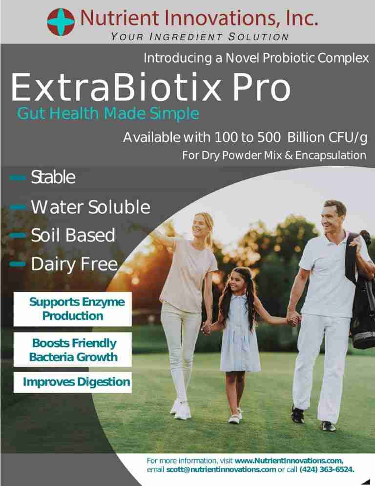ExtraBiotix Pro ingredient