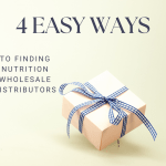 4 easy ways to Finding Nutrition Wholesale Distributors
